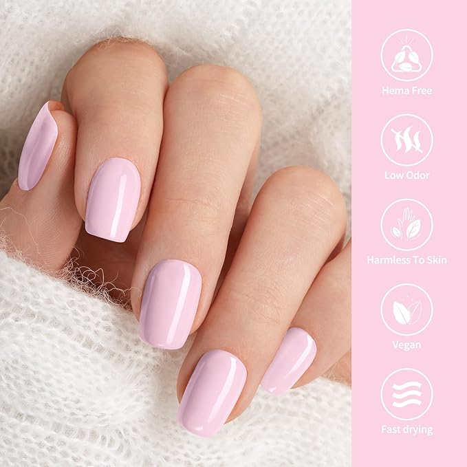 VENALISA Pink Gel Nail Polish 1 Pcs Soak Off UV Gel DIY at Home Manicure Salon Nail Art For Girls Women