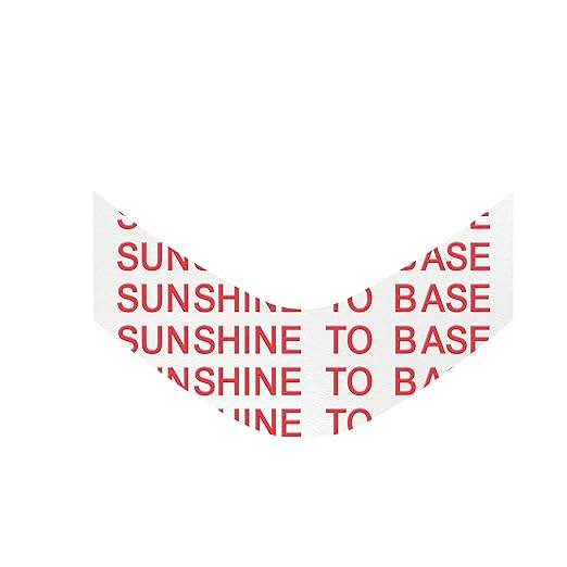 Sunshine Tape Sunshine to Base Hairpiece Wig Tape (108 Pieces) - A Curve - Double Sided Adhesive Tape for Toupee Lace Front Wig Strong Hold Waterproof Strips