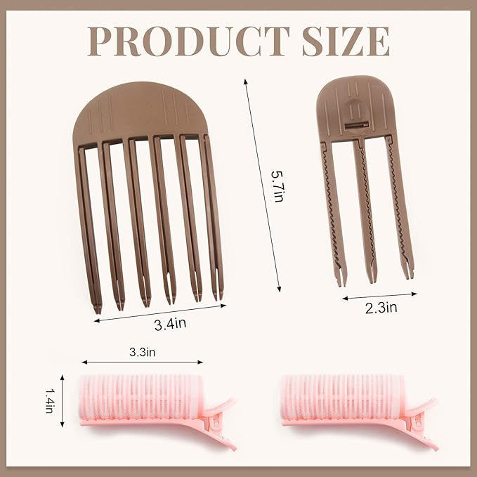 Volumizing Hair Clips for Women - Hair Volume Clips Volumizing Hair Root Clips for Fluffy Bangs Hair Styling Tools