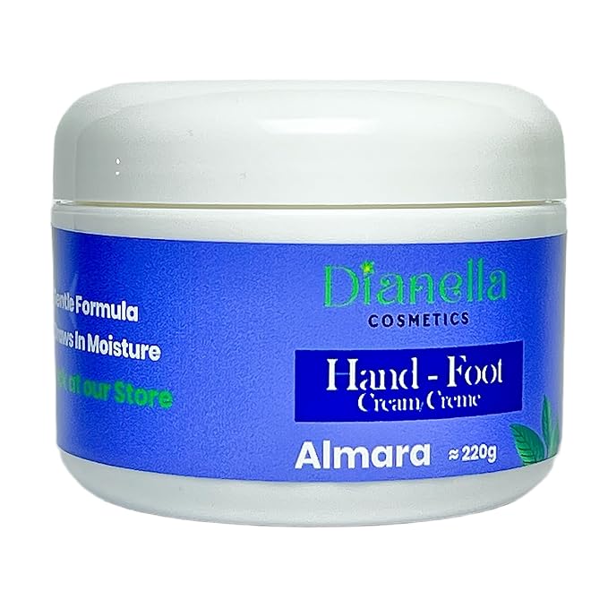 Natural Hand/Foot/Nail Cream. Organic ingredients, moisturizing, and skin nourishing. Raspberry Scent. (4oz)