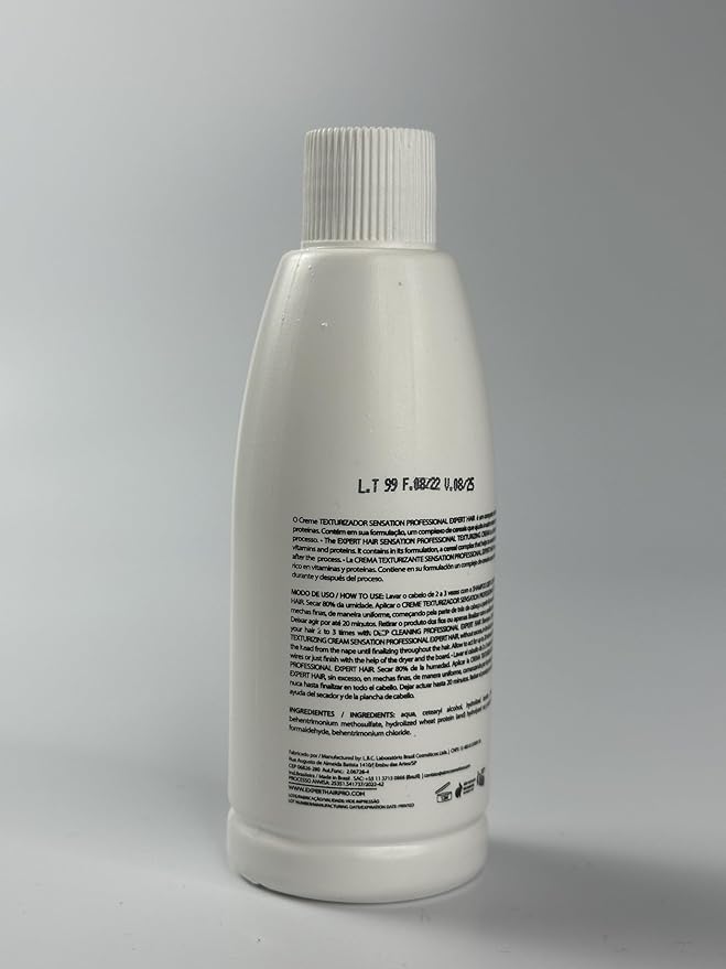 Expert Hair Sensation Keratin Hair Treatment Brazilian - Anti Frizz, Brazilian Traditional Straightening - Keratina Para Alisar El Pelo, Keratina Brasileña, Brazilian Blowout Products 100ml(Pack of 2)