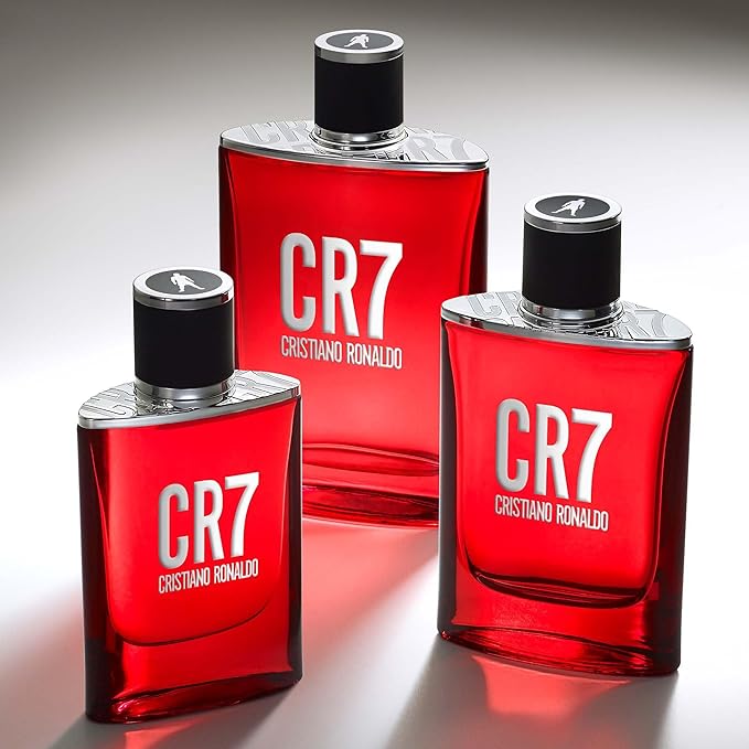 Cristiano Ronaldo CR7 - Sporty And Modern Essence - Fresh And Woody Fragrance - Vibrant And Contemporary - Bold Sophistication In A Bottle - Long Wearing Aromatic Scent For Men - 1 Oz EDT Spray