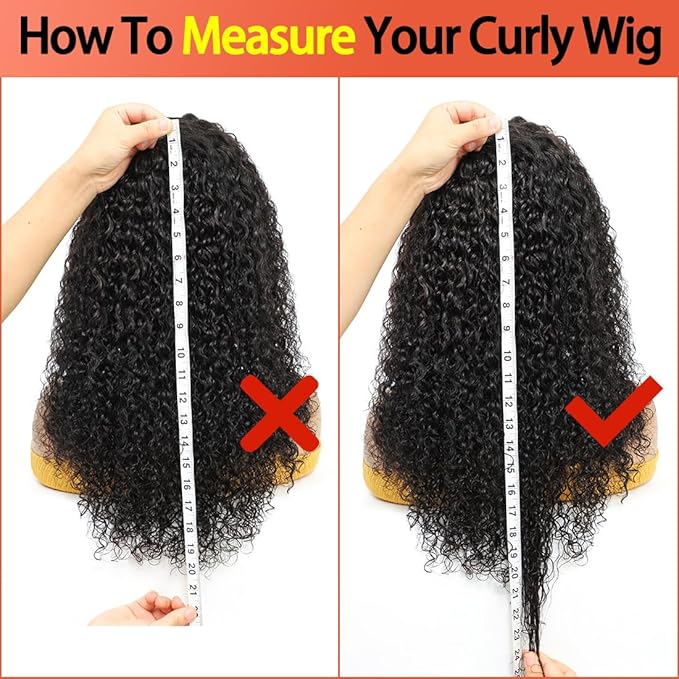32 Inch Kinky Curly Lace Front Wig Human Hair 13x4 Wear and Go Glueless Wigs Human Hair Pre Plucked with Baby Hair HD Deep Jerry Curly Wave Lace Frontal Wigs 150% Density Full and Thick