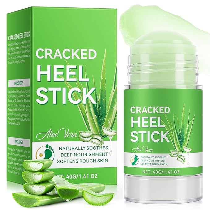 Urea Cream Foot Callus Remover Stick - 60% Urea with 2% Salicylic Acid, Professional Strength Moisturizer for Dry Cracked Feet, Heels, Knees, Elbows & Hands, Callus Removal & Skin Softening