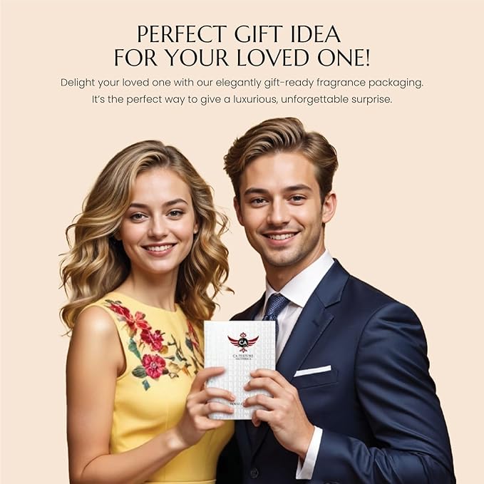 CA Perfume Duo Impression of Champagne Toss For Women Perfume Layering Set Long Lasting Travel Size EDP + Body Oil Roll-On Bottle 0.27 Fl Oz+0.33 Fl Oz