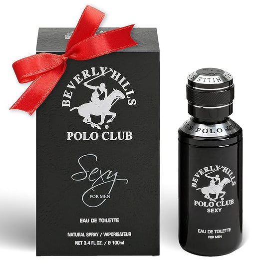 Beverly Hills Polo Club SEXY - Oriental, Woody Cologne for Men - Timeless, Fresh & Masculine Fragrance Scent - Eau De Toilette Spray 3.40fl.oz / 100ml