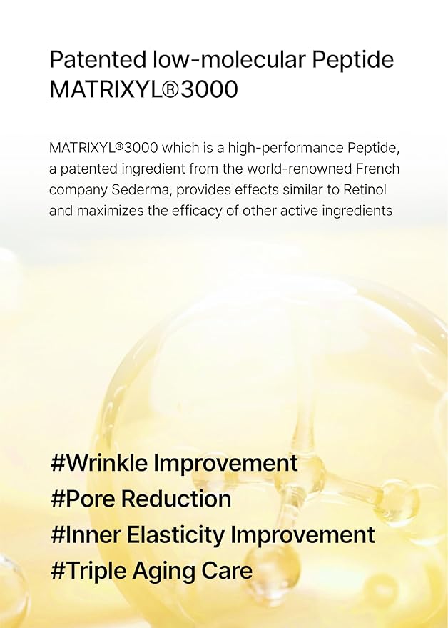 celimax The Vita A Retinal Shot Tightening Booster | 0.1% Retinal, 3% Matryxyl, High-Strength Retinoid for Anti-Aging, Pore Minimizer, Wrinkles & Fine Lines, Firmer Skin, 15ml