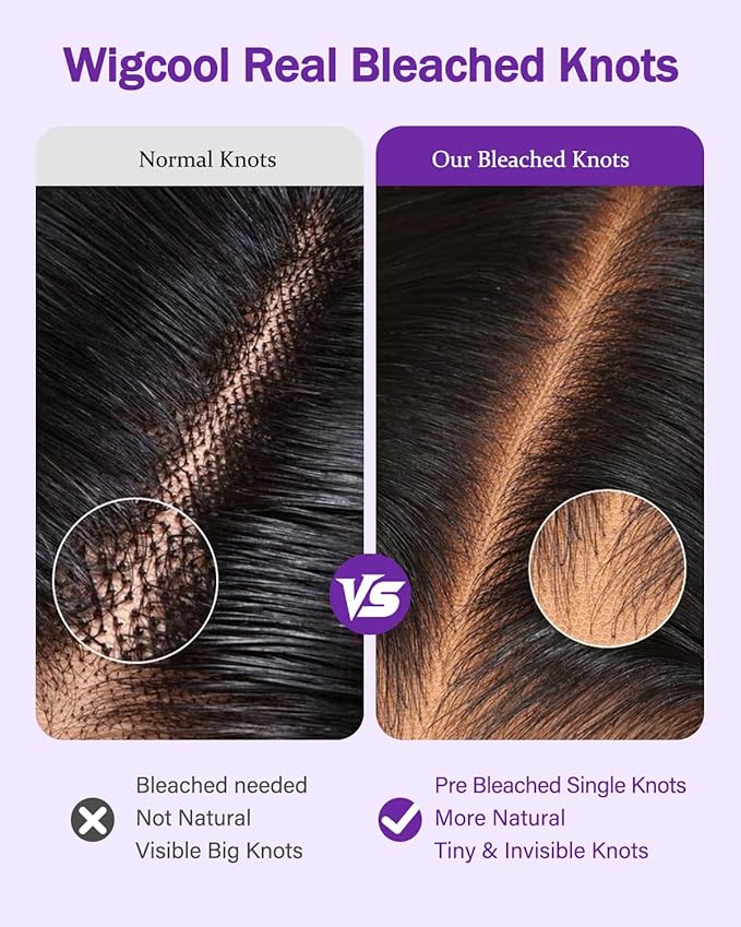 9x6 SKINLIKE Real HD Lace Closure Wig, Water Wave 180% Density 0.10mm Ultra-thin Swiss Lace Pre-plucked Bleached Small Knots With Baby Hair Glueless Wigs Human Hair Wigs 24 Inch