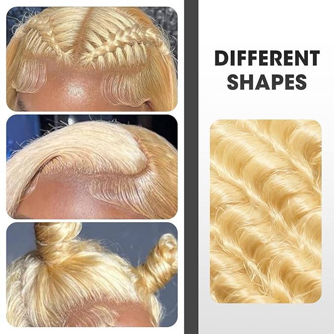 36 Inch 613 Lace Front Wig Human Hair 613 13x6 Deep Wave HD Lace Front Wigs Human Hair 200% Density Blonde Wig Human Hair Pre Plucked for Women
