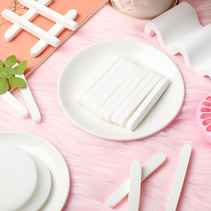 Mifoci 960 Pieces Compressed Facial Sponges for Estheticians, Makeup Removal Sponge Pads for Women Spa Exfoliating Face (White)