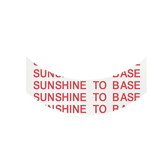 Sunshine Tape Sunshine to Base Hairpiece Wig Tape (108 Pieces) - CC Curve - Double Sided Adhesive Tape for Toupee Lace Front Wig Strong Hold Waterproof Strips