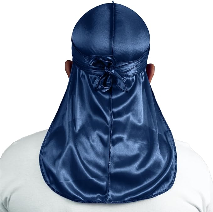 ForceWave Silky Durag for Men Wave Cap Satin Dorag for Men Women 360 Wave
