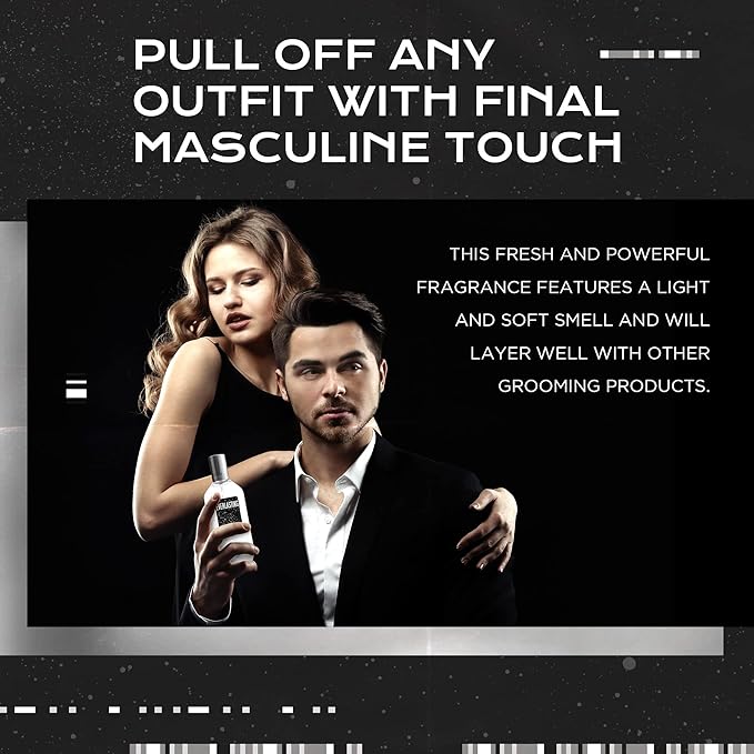 Cologne for Men – INSPIRED by A WORLD RENOWNED MEN’S PERFUME – Juniper, Pine, Tobacco, Oakmoss – Bold, Masculine, Earthy, Long-Lasting Eau De Toilette 80 ml (Everlasting for Men 80ml)