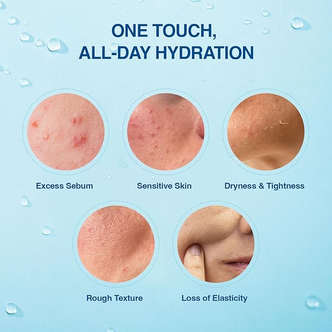 Deep Core Hydra Cream + Deep Core Hydra Ampoule | Korean Skincare Moisture Care Duo with Hyaluronic Acid, Lightweight Hydration for Dry or Combination Skin