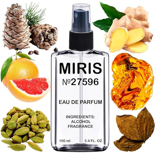 MIRIS No. 27596, Inspired by The One, Long-Lasting Eau de Parfum for Men, Spray 3.4 Fl Oz / 100 ml