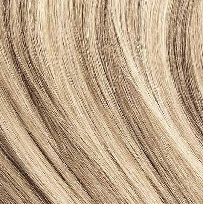 Luxy 100% Remy Human Hair - Seamless Clip-In Hair Extensions - Multi-Dimensional Color for Natural Blending, Adds Volume & Length 180 grams 20" Dimensional Cream Blonde