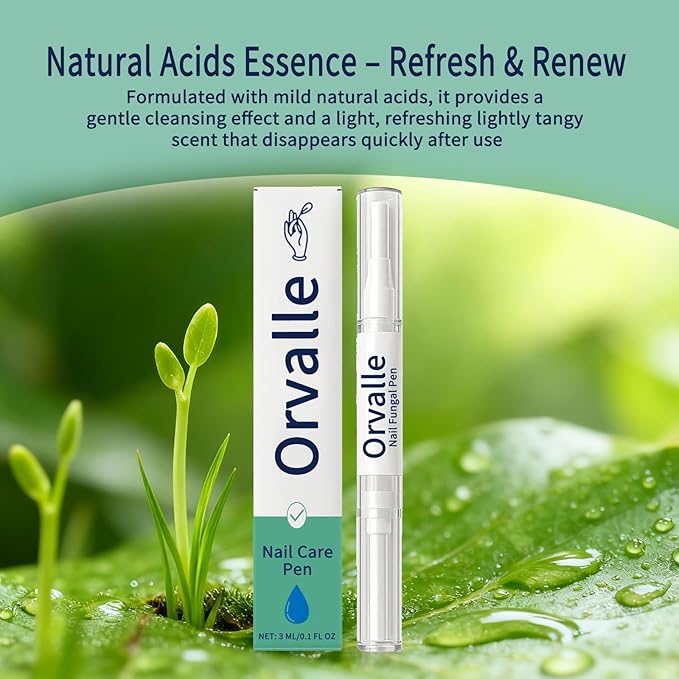 Orvalle Nail Fungus Pen, Nail Growth Treatment Repair Serum Twist Pen Activator for Repair & Strengthener (3)