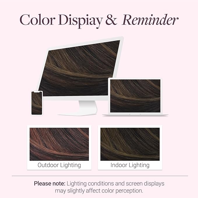 GOO GOO Clip in Hair Extensions Real Human Hair, Remy Human Hair Extensions Clip ins for Women, Natural Human Hair, 22inch 150g 9 Pcs, #2/6 Dark Brown Highlighted Chestnut Brown