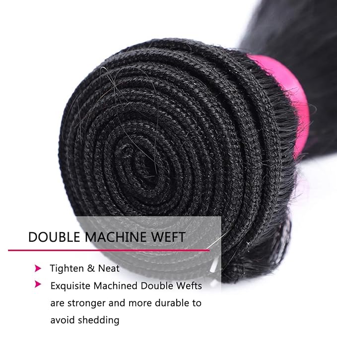 Ombre Body Wave Human Hair Bundles (24 26 28 Inch) 12A Grade Brazilian Virgin Remy 100% Human Hair Extensions 3 Tone 1b/4/27 Color Bundles