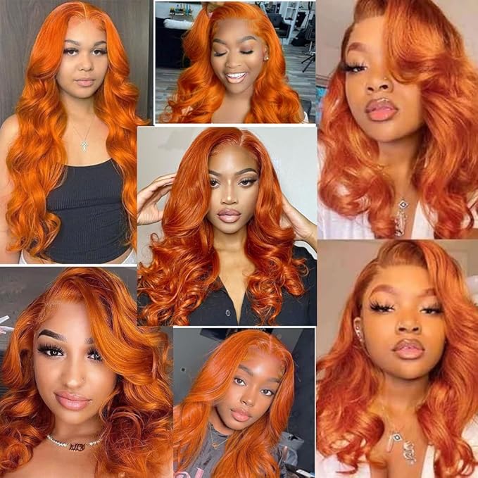 Ginger Bundles Human Hair Ginger Bundles 350 Human Hair Bundle 22 22 22 inch #350 Body Wave Bundle