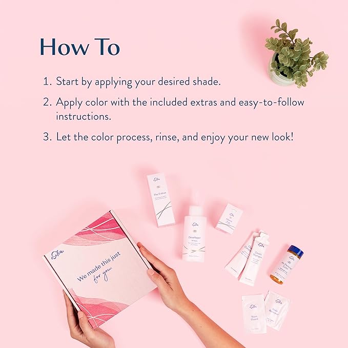 eSalon Permanent Hair Color & Hair Dye Complete Kit - Personal Colorist Kit for Up To 100% Gray Coverage for All Hair Types - Professional-Grade Ammonia-Free Hair Dye (Lightest Blonde 10N)
