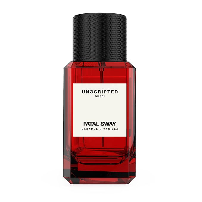 Unscripted Fatal Sway - Perfume for Men and Women - Women and Men Cologne with Caramel, Vanilla, Benzoin, and White Musk - Travel Size - 1.7 oz