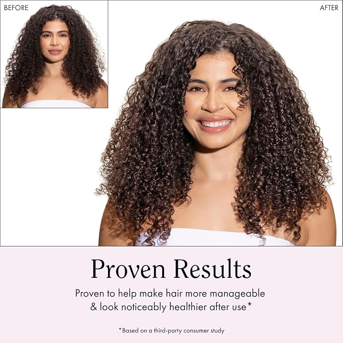Rizos Curls Refresh & Detangle Spray – Detangling & Curl Leave-In with Coconut Oil – Nourishes, Hydrates & Controls Frizz for Every Curl Pattern – Adds Shine, 2a–4c Hair Types – Vegan & Cruelty-Free