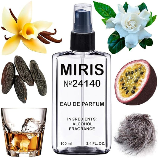 MIRIS No. 24140, Inspired by 212 Vip, Long-Lasting Eau de Parfum for Women, Spray 3.4 Fl Oz / 100 ml
