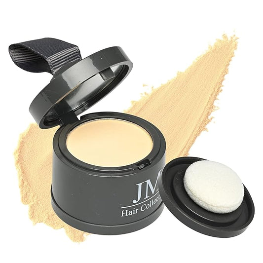 Root Cover Up – Light Blonde Temporary Hair Color Powder for Gray Root Concealing & Touch-Up – Water-Resistant, Easy-Blend Compact for All Hair Types