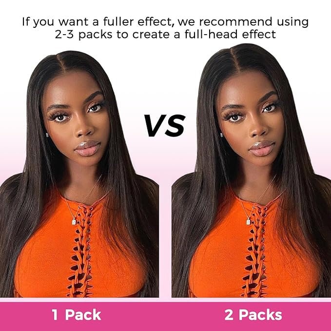 Lashey Invisi Edge Clip in Hair Extensions 18 Inch 110g 7pcs Injected Seamless PU Clip in Hair Extensions Virgin Human Hair, #2 Dark Brown Straight Hair