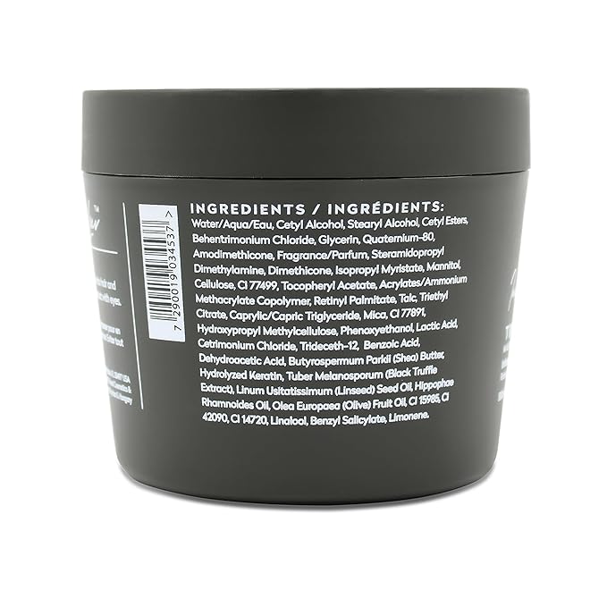 TruffLuv | Indulge Collection Truffle Mask, Infused with Black Truffle Extract, Hydrating and Strengthening Hair Mask, Anti-Aging & Enhances Shine, Paraben Free, Sulfate Free, 16.9 Fl Oz
