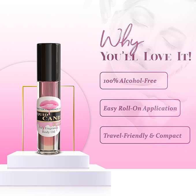 MOBETTER FRAGRANCE OILS Liquid Candy Kiss (W) Women Perfume Body Oil