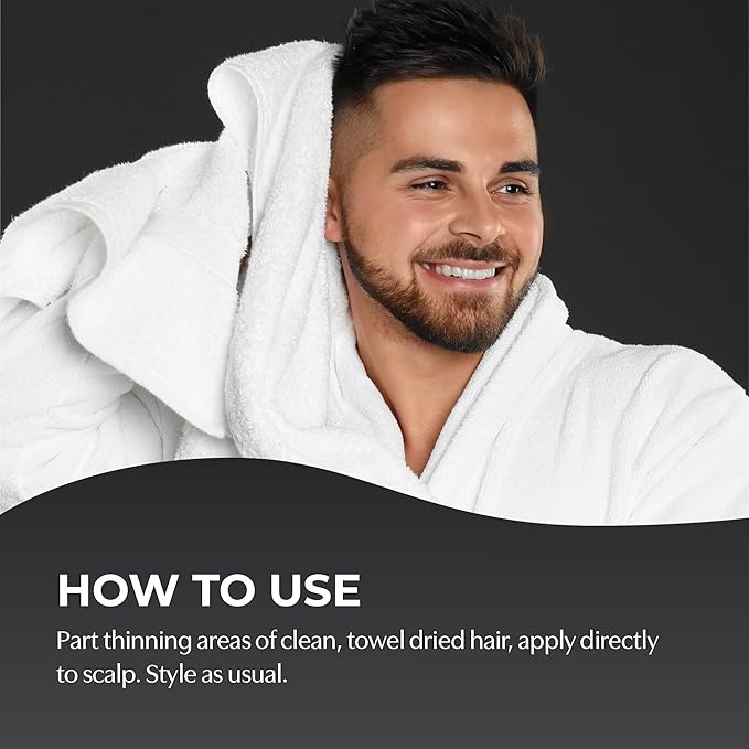Dr. Bosley Volumizing Treatment – Lightweight, Alcohol-Free Foam for Thicker, Fuller-Looking Hair – With Biotin & Saw Palmetto to Help Prevent Hair Loss & Breakage – 3.4 fl oz