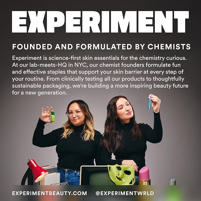 Experiment Buffer Jelly Intensive Barrier Treatment Oil - Ceramide, Squalane, & Panthenol - Hydrating, Soothing, & Strengthening, 1.0 FL OZ - Squalane Oil for Face, Vegan Formula for Dry Skin Types