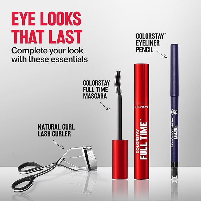 REVLON ColorStay Pencil Waterproof Eyeliner, Smudge-Proof, Eye Makeup with Built-In Sharpener, 213 Navy, 0.01 oz