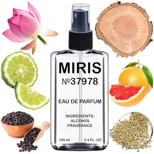 MIRIS No. 37978, Inspired by In Blue, Long-Lasting Eau de Parfum for Men, Spray 3.4 Fl Oz / 100 ml