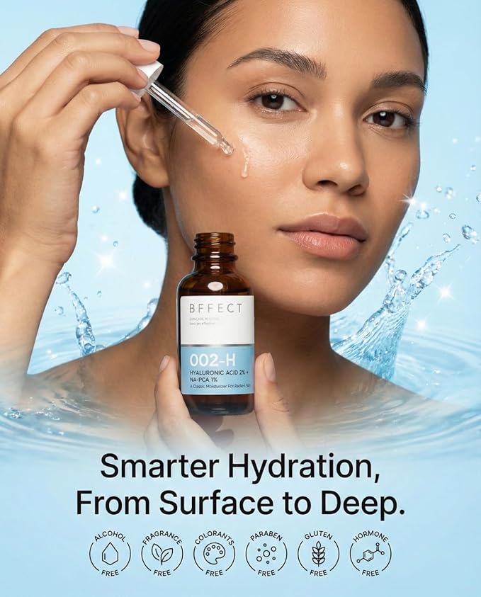 Hyaluronic Acid Serum - Dermatologist Developed for Weightless Hydration - Hyaluronic Acid 2% & Na-PCA 1% Serum For All Skin Types - 1 Fl Oz