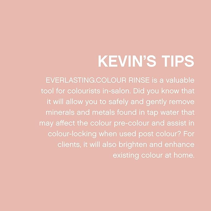 KEVIN.MURPHY EVERLASTING.COLOUR RINSE - Hair Colour Conditioner - Colour Protect Hair Care - pH Balanced Conditioner - Sulphate Free - 1 L / 33.8 fl oz