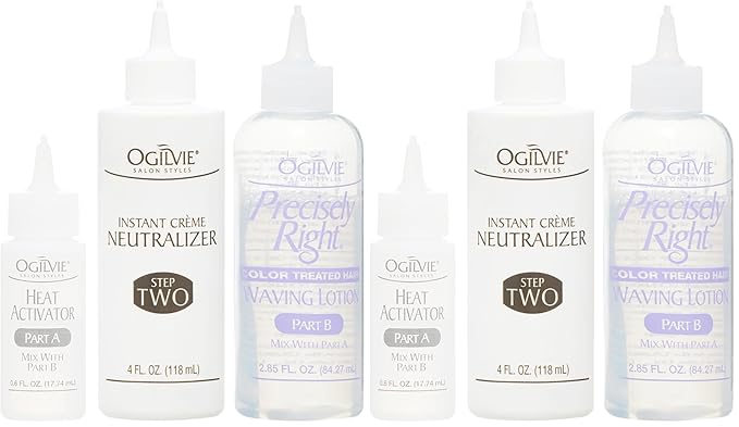 Ogilvie Salon Styles Professional Conditioning Perm for Color Treated, Thin or Delicate Hair (Pack of 2)