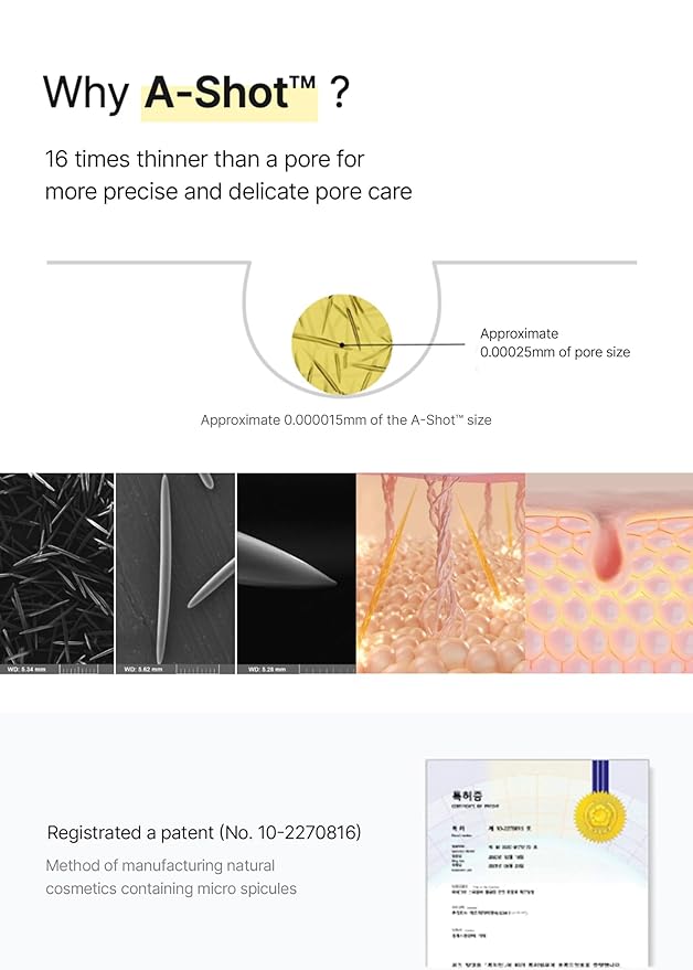 celimax The Vita A Retinal Shot Tightening Booster | 0.1% Retinal, 3% Matryxyl, High-Strength Retinoid for Anti-Aging, Pore Minimizer, Wrinkles & Fine Lines, Firmer Skin, 15ml