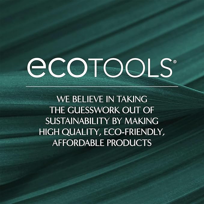 EcoTools Dry Body Brush for Circulation, Dead Skin Removal + Exfoliating Body Scrubber Bath Net, Inspired by The African Net Sponge, Self-Care Gifts