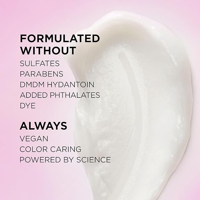 L'Oreal Paris Glossing Sulfate Free Conditioner with Glycolic Acid, Hair Care for Lasting Shine and Smoothness for Dull, Dry Hair, EverPure, 6.8 Fl Oz