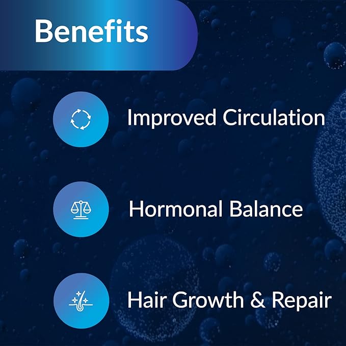 Equilife Daily Hair Support, Hair Supplement with Biotin, Ashwagandha, Zinc, Selenium, and Saw Palmetto, Vitamins and Minerals for Hair and Scalp Nourishment, Gluten Free, 60 Capsules