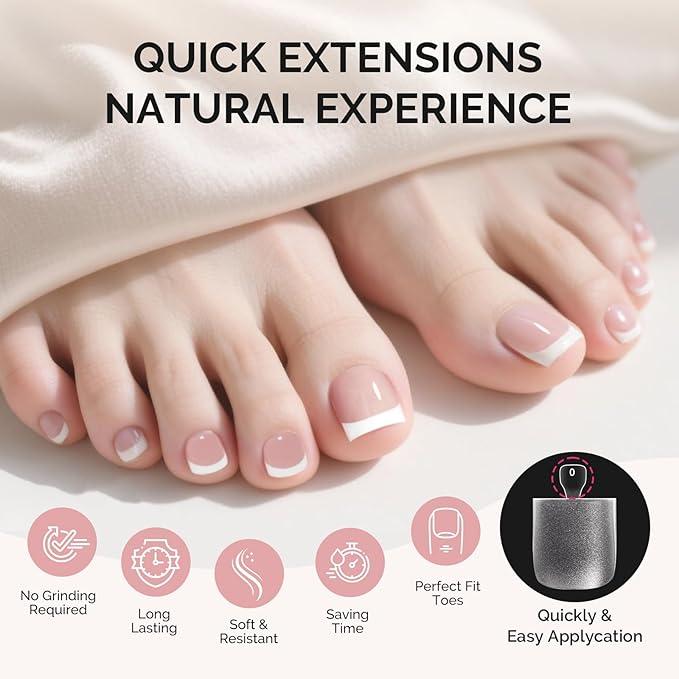 MelodySusie Square Toe X Nail Tips - 300Pcs 15Sizes Clear Acrylic, Full Matte Full Cover Press on Nails for DIY Extension & Salon Use,Pre-Shaped for Long-Lasting Manicure