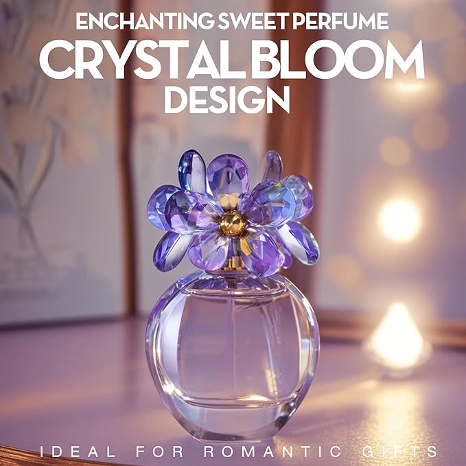 4PCS Perfume Set for Women - Floral Fragrance Gift Set with Vanilla,Sweet Fruity, Eau De Parfume| 3.4 Fl Oz Each Women's Cologne(Valentine Milano,Paris,Daicy Black/Blue)