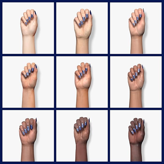 VENALISA Royal Blue Gel Nail Polish, 12ml Dark Blue Gel Polish Navy Color Soak Off UV LED Nail Gel Polish Nail Art Starter Manicure Salon DIY at Home, 0.43 OZ
