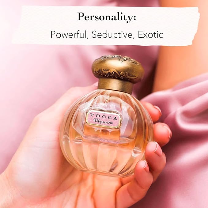 Tocca Cleopatra (20ml + 50ml) Perfume Set for Women - Warm Floral, Grapefruit, Jasmine, Vanilla Musk