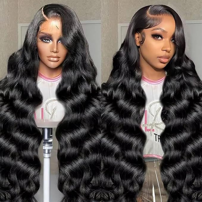 24 Inch 13x6 Lace Front Wigs Human Hair 260 Density HD Body Wave Pre Plucked With Baby Hair Glueless Wig Lace Frontal Wigs for Women