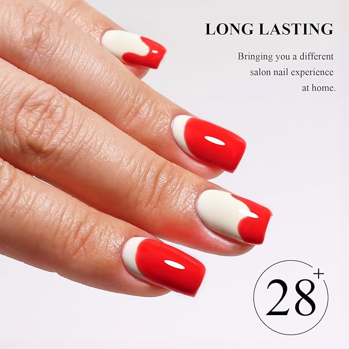 Imtiti Gel Nail Polish, 1Pcs Yogurt White Soak Off UV LED Gel Polish, Long Lasting, Nail Art Manicure Salon DIY at Home for Spring and Summer (0.34 Fl Oz-520)