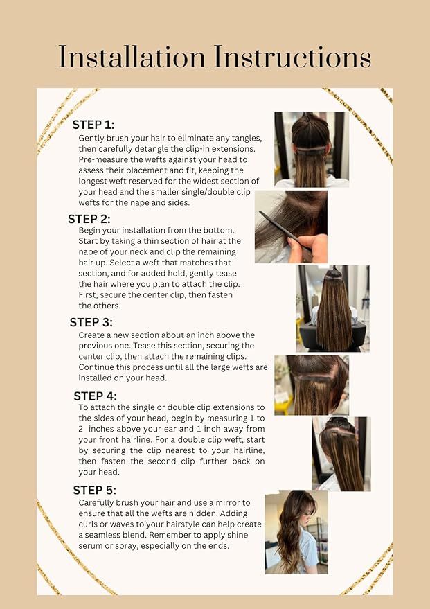 EnvieMe Luxury Hair Extentions Remy Cuticle Intact Double Drawn Real Human Hair Seamless-Invisible Clip Deep Wave Curl Extentions #18/60 Dark Blonde with Light Blonde 20 inch 110g 8 pcs